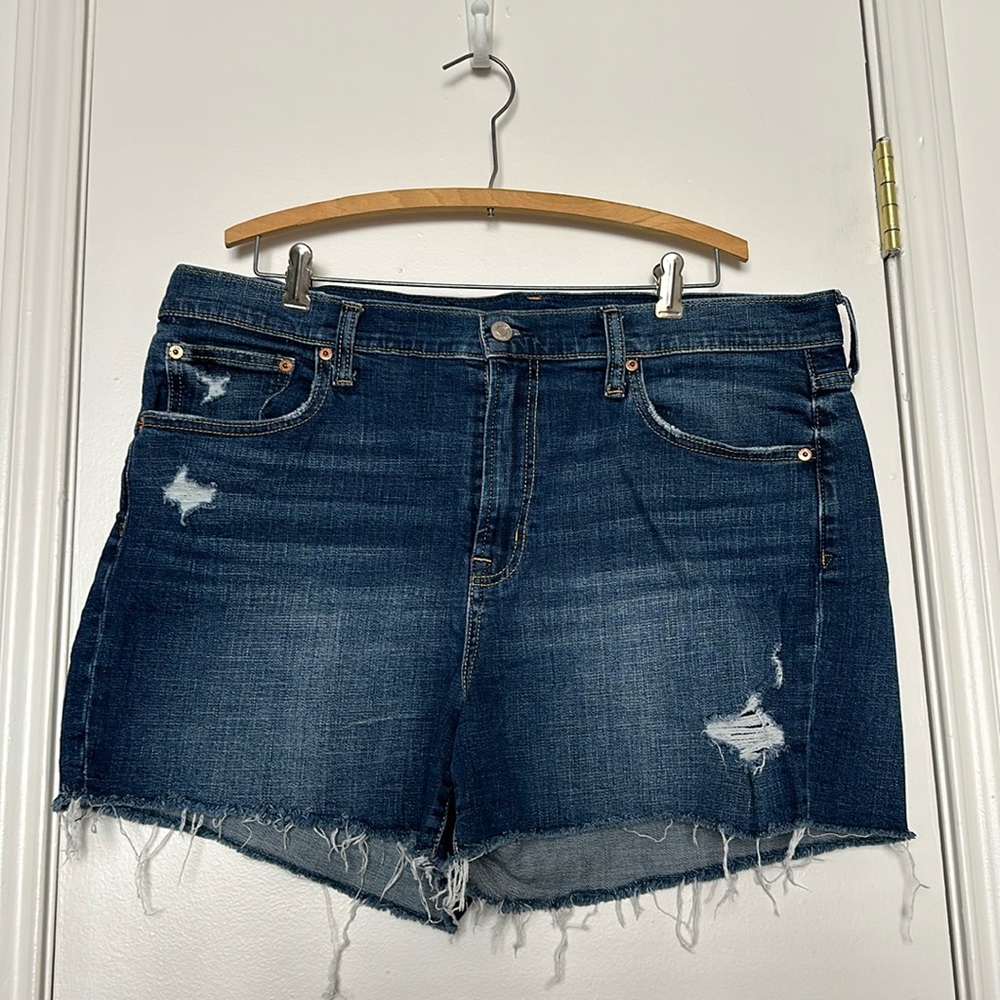 Gap Distressed Jean Shorts